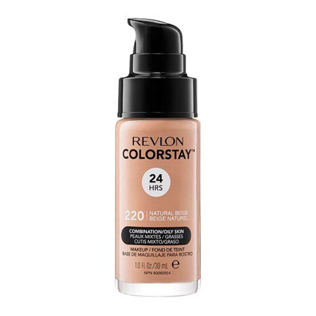 Imagen de Base Líquida SPF/FPS 15 Beige Natural 220 Colorstay Revlon 30 Ml.