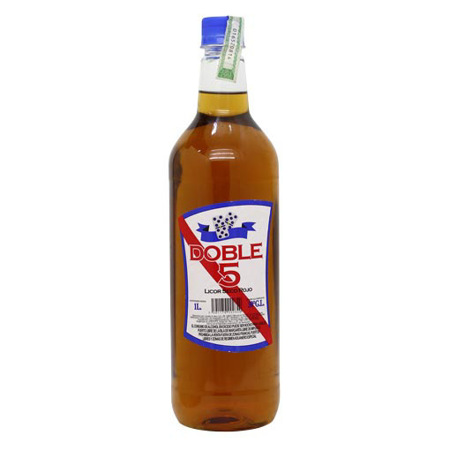 Imagen de Licor De Ron Rojo Doble 5 1 L.