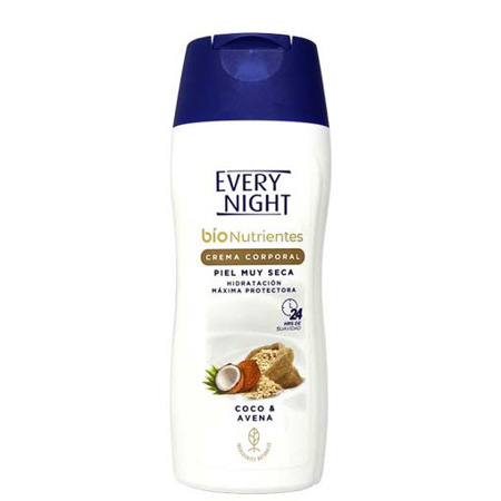 Imagen de Crema Corporal Con Coco Y Avena Every Night 365 Ml.