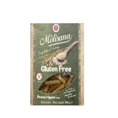 Imagen de Pasta Penne Rigate Gluten Free La Molisana 400 Gr.