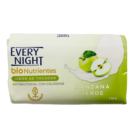 Imagen de Jabón De Tocador Manzana Verde BioNutriente Every Night 110 Gr.