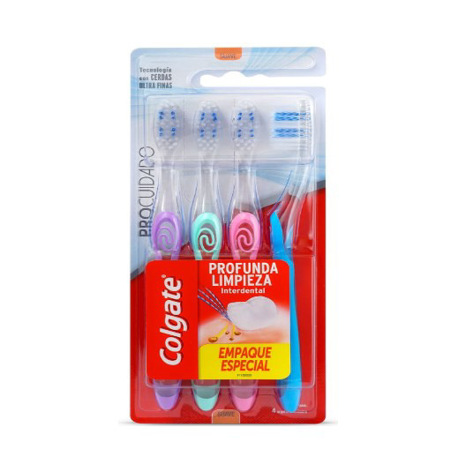 Imagen de Cepillo Dental Twister Pro Colgate (4 Unidades).