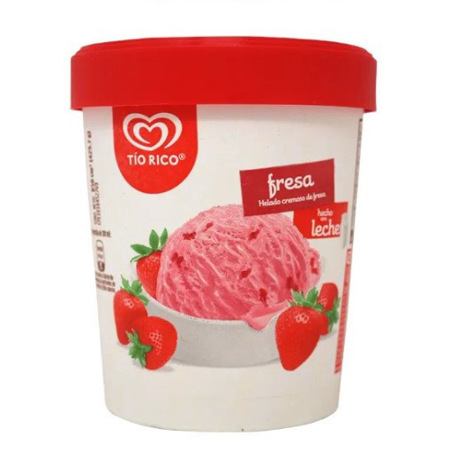 Imagen de Helado De Fresa Tio Rico 850 Ml.