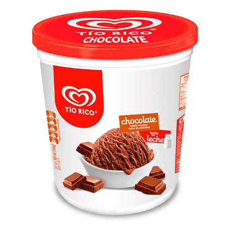 Imagen de Helado De Chocolate Tio Rico 850 Ml.