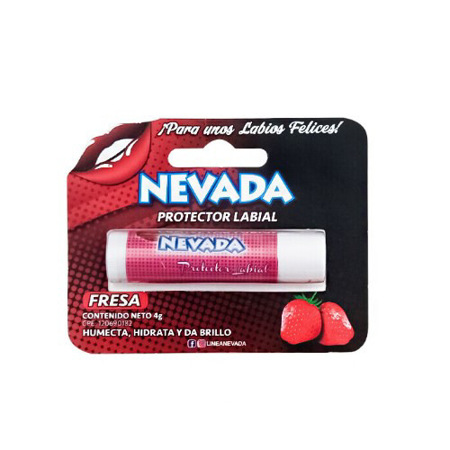 Imagen de Protector Labial De Fresa Nevada 4 Gr.