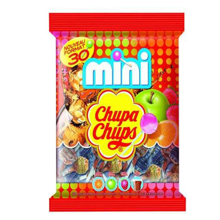 Imagen de Chupeta Chupa Chups Mini 180 Gr (30 Unidades).