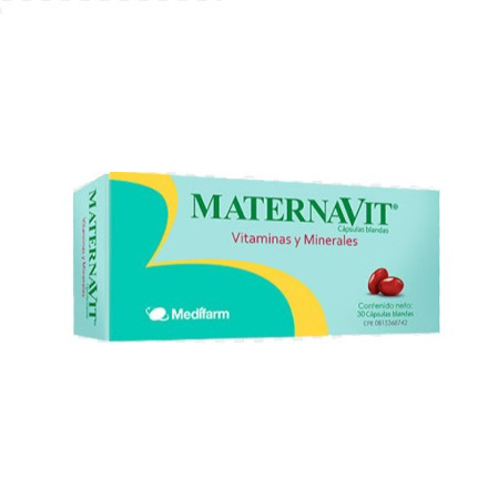 Imagen de Multivitaminico Maternavit Cap. X30