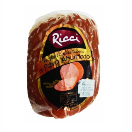 Imagen de Pechuga De Pavo Ahumado Ricci 250 Gr