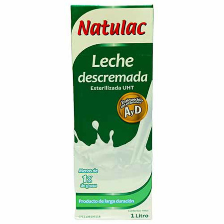 Imagen de Leche Descremada Natulac 1 L.