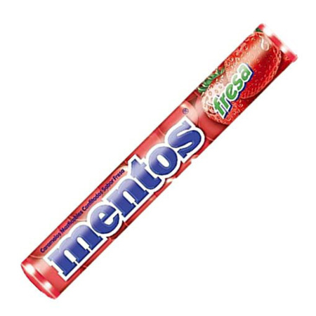 Imagen de Caramelos Masticable De Fresa Mentos 29.5 Gr.