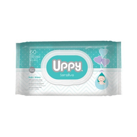 Imagen de Toallas Humedas Uppy Sensitive 60Und.