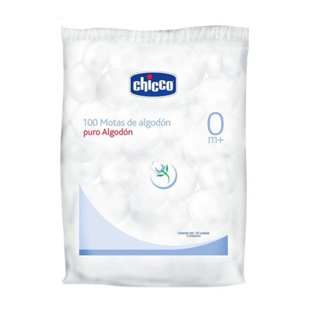 Imagen de Algodón Mota Chicco 100 Unidades.