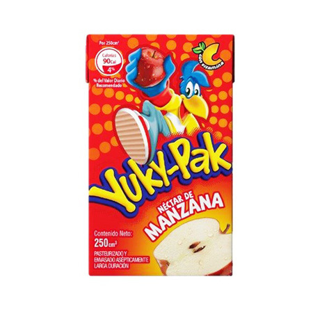 Imagen de Jugo De Manzana Yuky-Pack 250 Ml.