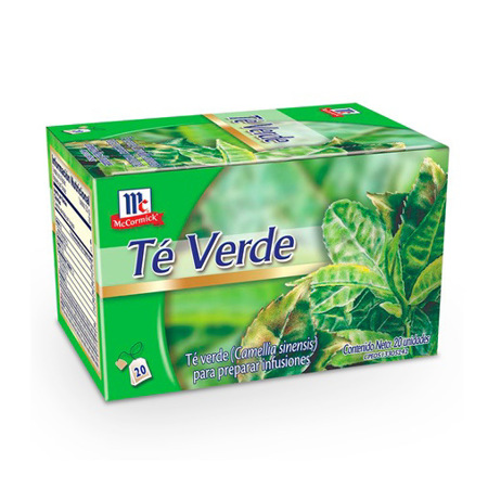 Imagen de Té Verde Mc. Cormick (20 Unidades).