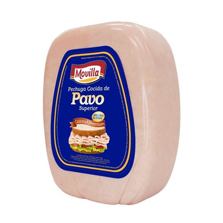 Imagen de PECHUGA DE PAVO NATURAL MOVILLA  250 g