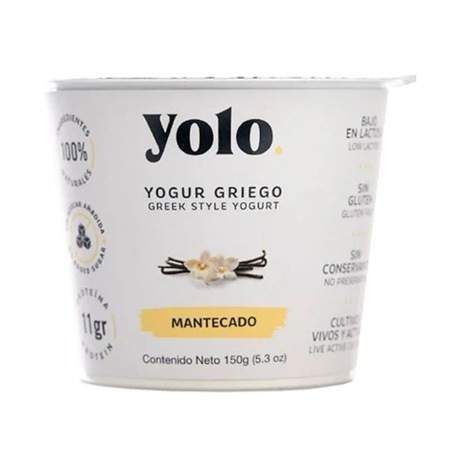 Imagen de Yogurt Griego Mantecado Yolo 150Gr.