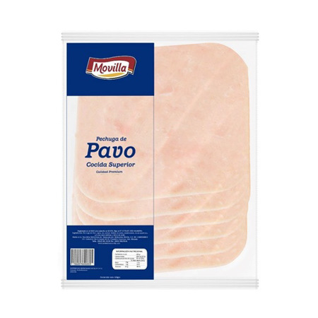 Imagen de Pechuga De Pavo Cocida Movilla 140Gr.