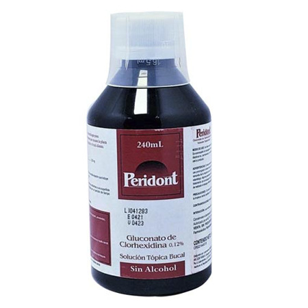 Imagen de Clorhexidina Peridont Sol. Topico Bucal 240Ml