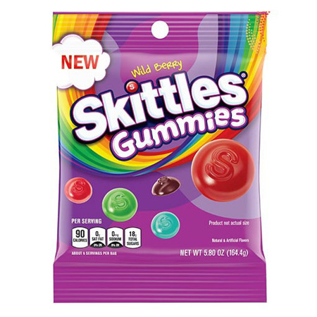 Imagen de Gomita Baya Silvestre Skittles 164.4G