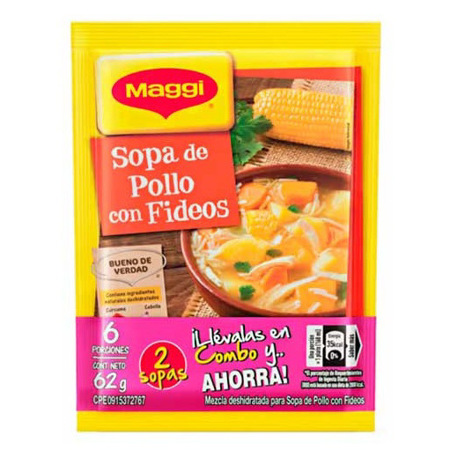 Imagen de Mezcla De Sopa Maggi  62 Gr X2Und