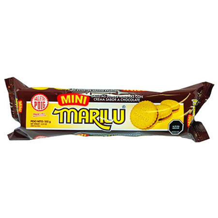 Imagen de Galleta Rellena De Chocolate Mini Marilu 100G