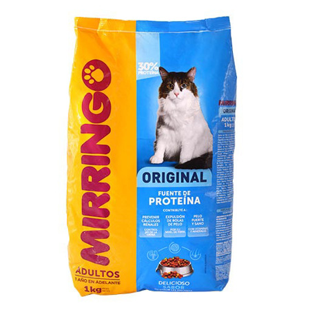 Imagen de Alimento Para Gato Adulto Mirringo Original 1Kg