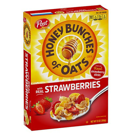 Imagen de Cereal Post Honey Bunches Of Oats With Strawberries 311 Gr