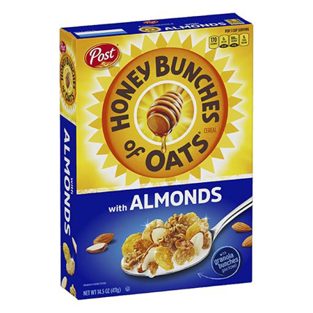Imagen de Cereal Post Honey Bunches Almonds 340 Gr