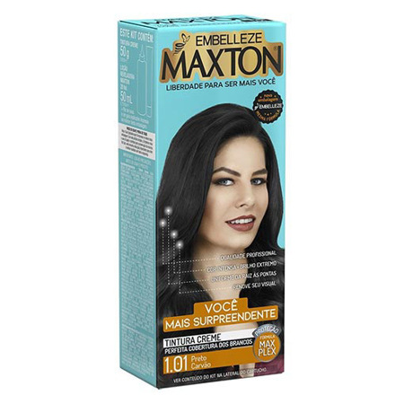 Imagen de Tinte Maxton Negro Carbon #1.01