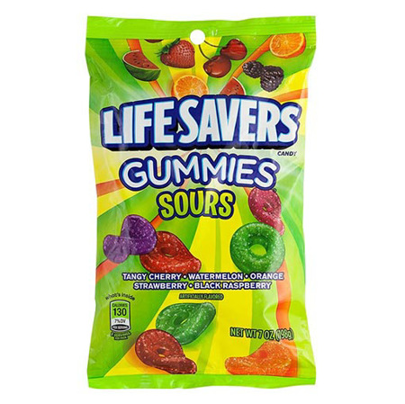 Imagen de Gomita Life Savers Sours 198Gr