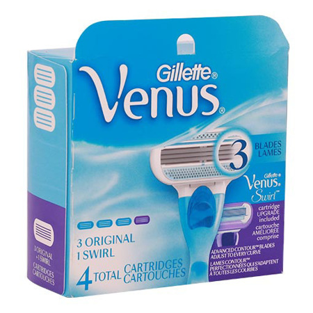 Imagen de Repuesto Afeitadora Gillette Venus 4 Und