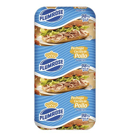 Imagen de Pechuga De Pollo Plumrose 250Gr