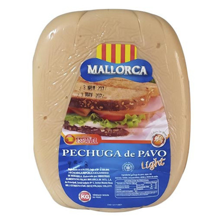 Imagen de PECHUGA DE PAVO AHUMADA MALLORCA  250 g