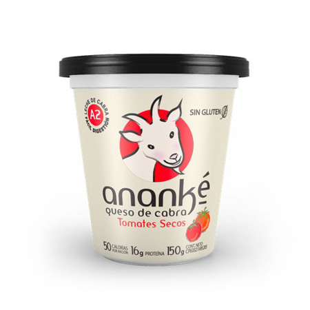 Imagen de Queso De Cabra Cremoso Con Tomates Secos Ananke 150 Gr.