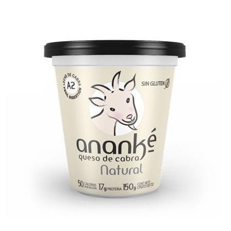 Imagen de Queso De Cabra Cremoso Natural Ananke 150 Gr.