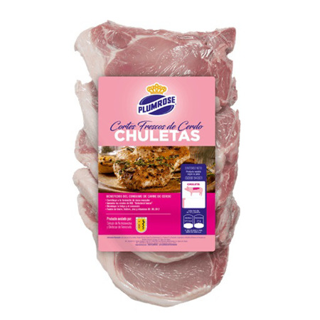 Imagen de Chuletas De Cerdo Plumrose 1.5Kg (Congelado)