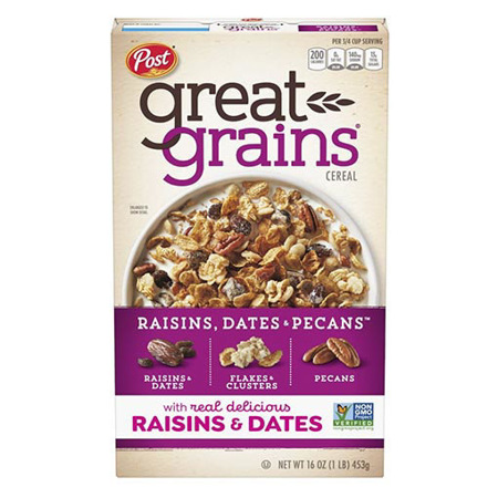Imagen de Cereal Con Pasas Great Grains Post 453 Gr
