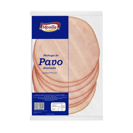 Imagen de Pechuga De Pavo Ahumada Movilla 140 Gr