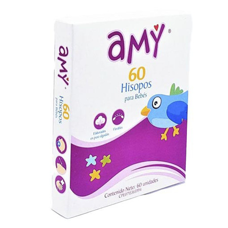 Imagen de Hisopo Amy 60 Und