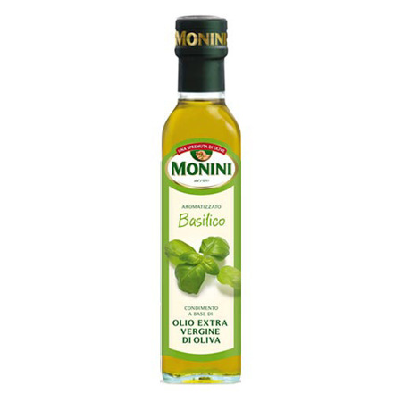 Imagen de Aceite De Oliva Monini Extra Virgen Con Albahaca 250Ml.