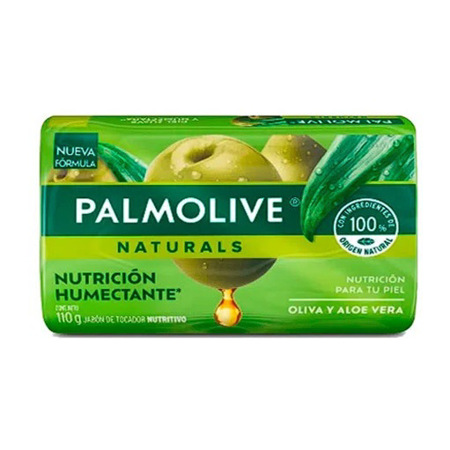 Imagen de Jabón En Barra Aloe y Oliva  Palmolive 110Gr