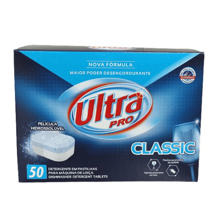 Imagen de Detergente Lavavajilla Ultra Pro Pastillas 50Und