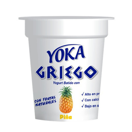 Imagen de Yogurt Griego Piña Yoka 150 Gr.