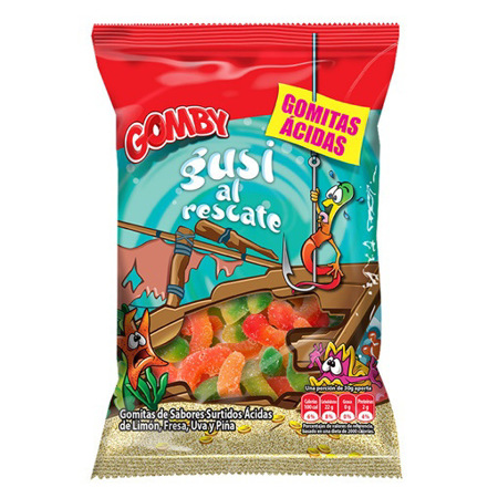 Imagen de Gomita Gomby Gusi Al Rescate 100Gr