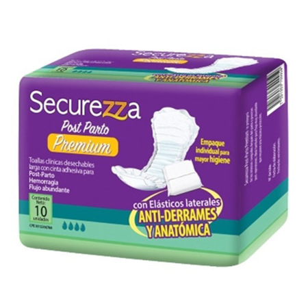 Imagen de Toalla Clínica Securezza Premium 10Und