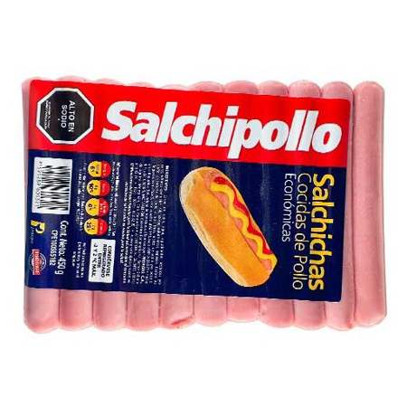 Imagen de Salchicha De Pollo Salchipollo 450 Gr