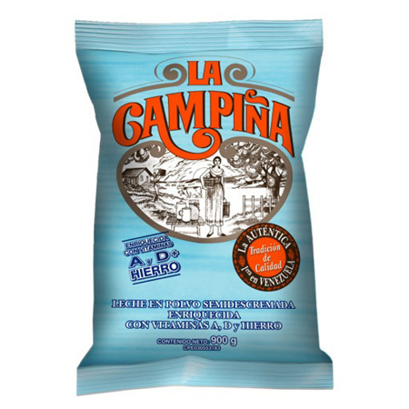 Imagen de Leche Semidescremada La Campiña 900 Gr.