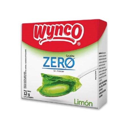 Imagen de Gelatina De Limon Sin Azúcar Wynco 12Gr