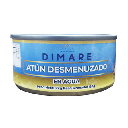 Imagen de Atún Desmenuzado En Agua Dimare 120Gr