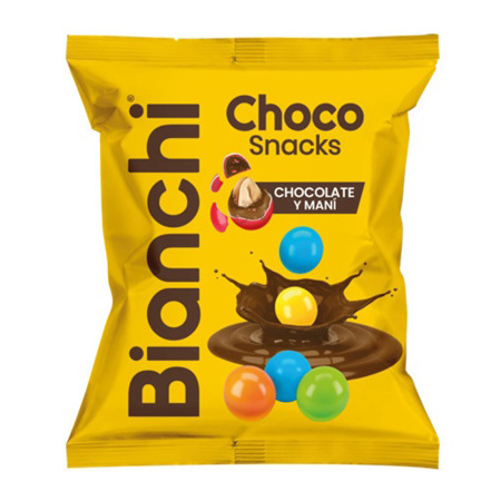 Imagen de Chocolate Cubierto Bianchi Chocolate y Mani 55Gr